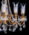 Brass chandelier  L16136CE - detail 