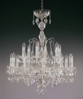 Cut glass crystal chandelier  EL1401802 - silver