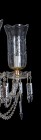 Lámpara de araña de cristal tallada EL673619T - detalle