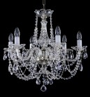 Cut glass crystal chandelier  L022CE - silver