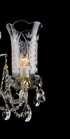 Lámpara de araña de cristal tallada LLCH03 - detalle