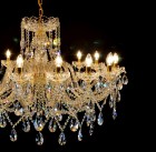 Cut glass crystal chandelier LW149162100G - detail 