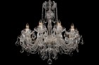 Chandelier crystal LUCH10SW LUCH10SW - silver 