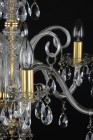 Moderné krištáľový luster ATCH06 - detail sviečky