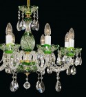 Crystal chandelier green EL666815