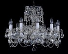 Traditional Crystal Chandeliers L143CE  - silver 