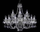 Traditional Crystal Chandeliers L134CE - silver  