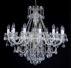 Traditional Crystal Chandeliers LA016CE  - silver 