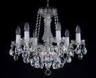 Traditional Crystal Chandeliers LA022CE   - silver 
