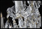 Lámpara de araña de cristal EL100502PB - detalle