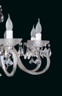 Lámpara de araña de cristal lisa EL2238022 - detalle