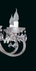 Clear Glass Chandelier EL2238022 -  candle detail