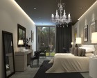 Lámpara de araña de cristal de lujo para el dormitorio EL6701201SWPB