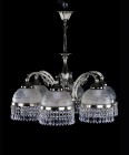 Brass chandelier LA099CE - silver 
