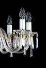 Lámpara de araña de cristal moderna L155CE - detalle