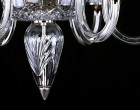 Lámpara de araña de cristal con pantallas L016 - detalle