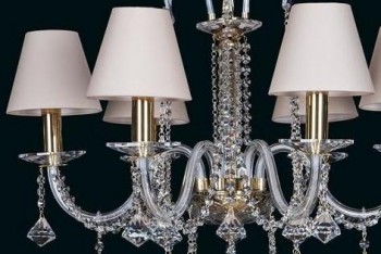 Chandeliers with Shades | Free transport in the EU | ARTCRYSTAL.CZ