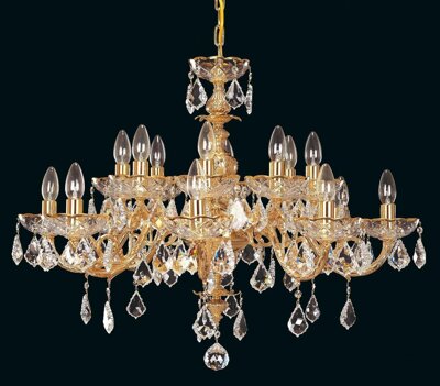 Brass chandelier EL8571604