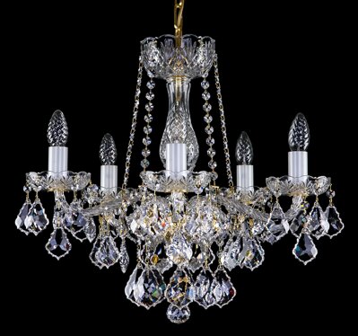 Cut glass crystal chandelier L16045CLN