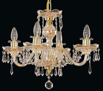 Cut glass crystal chandelier EL650403