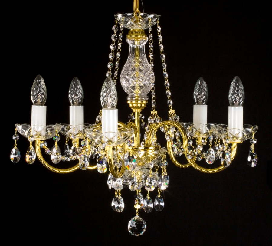Chandelier with metal arms L181CE