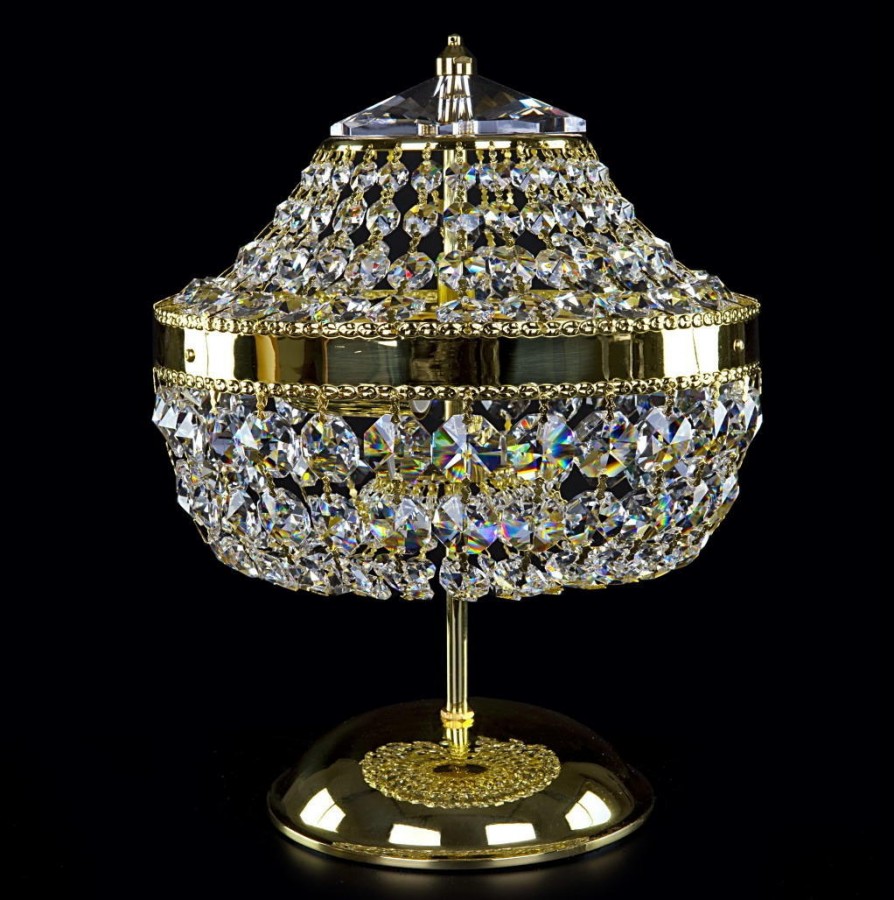 Lámpara de mesa de cristal S201CE