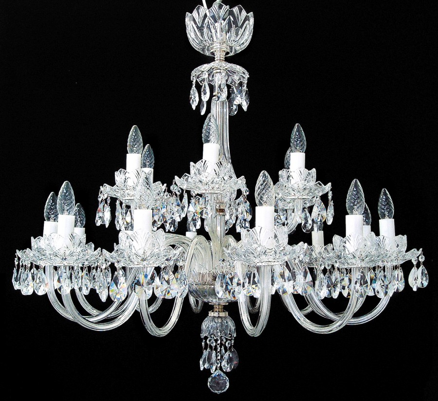 Cut glass crystal chandelier EL6001819