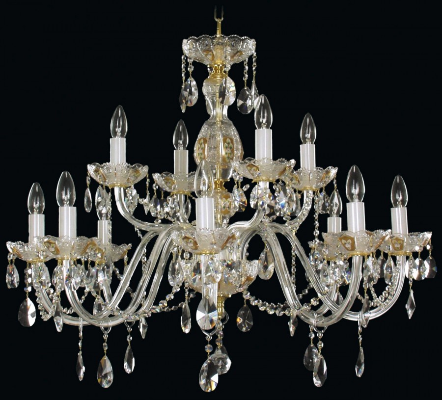 Cut glass crystal chandelier EL6861202