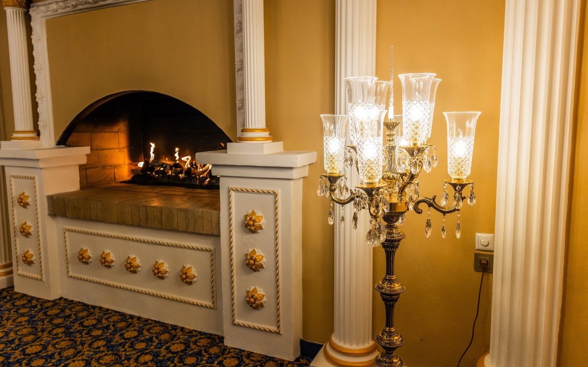 Podlahová lampa S358CLN