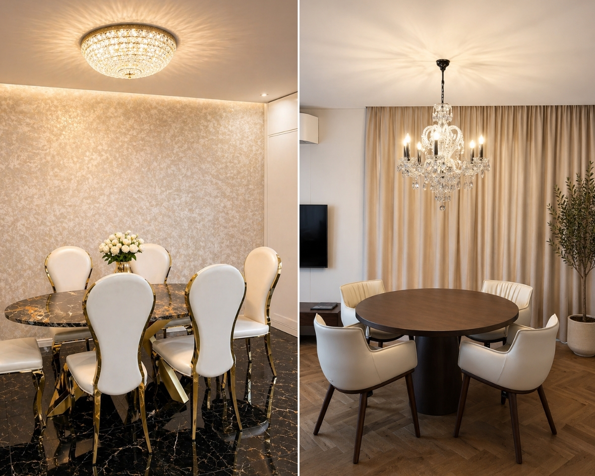 Křišťál ve dvou podobách