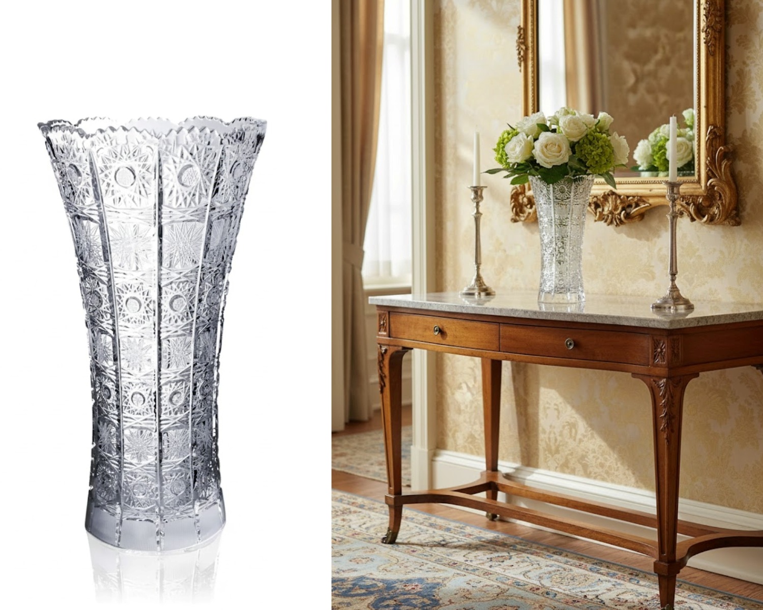 Broušená váza 8019525-255