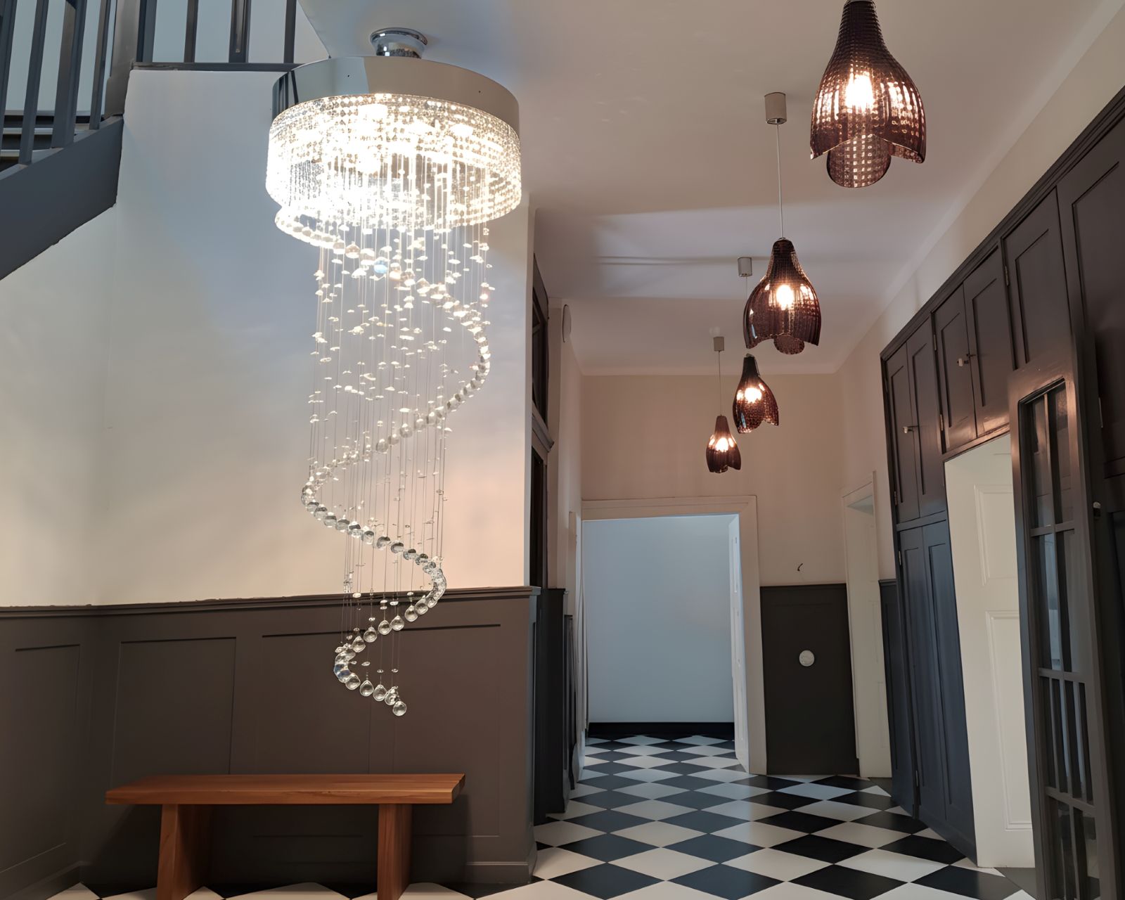 spirálové svítidlo