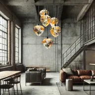 Lustry v industriálním stylu | ARTCRYSTAL.CZ