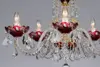 Červené lustry [doprava ZDARMA] ✅ | ARTCRYSTAL.CZ