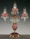 Křišťálová stolní lampa ES601317