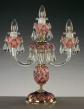 Křišťálová stolní lampa ES601317