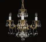 Lustr mosazný s ověsy L345CLN