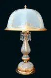 Křišťálová stolní lampa ES531303sirm