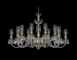 Křišťálový luxusní lustr EL6789+903AB3T