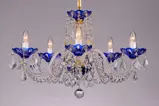 Lustr křišťálový LLCH05-BLUE-SP
