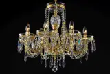 Lustr křišťálový LLCH08-CRYSTAL-GOLD