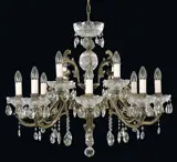 Mosazný luxusní lustr EL8501201PT*