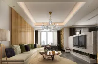 Moderní kříšťálový lustr do obývaku L150CE