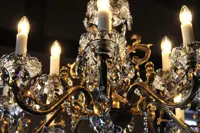 Mosazný luxusní lustr EL8501201PT*