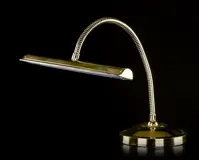 Stolní lampa mosazná pracovní S495