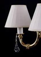 Stolní lampa mosazná S324CE