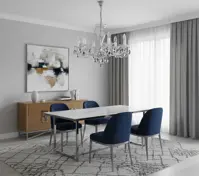 Lustr křišťálový broušený L032CLN