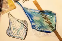 Designové svítidlo závěsné EL-STR3