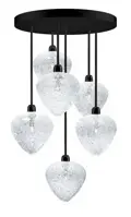 Moderní závěsné svítidlo ELA05Crystal