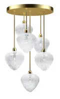 Moderní závěsné svítidlo ELA05Crystal
